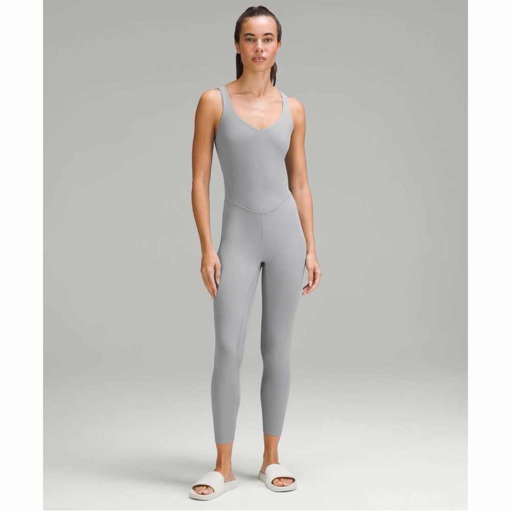 Lululemon Align Bodysuit 28”, Size 4, Rhino Grey